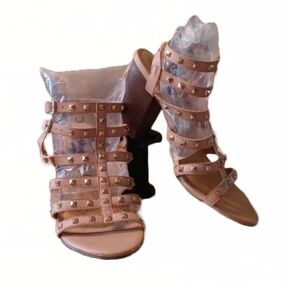 BETSEYVILLE STUDDED "NAVEAH" GLADIATOR SANDAL